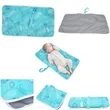 Portable Baby Diaper Changing Pad | https://www.bestnamebadges.com