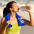 12"W x 32"H - Cooling Towel - "The Rainer" | https://www.bestnamebadges.com