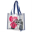 Matterhorn Clear Vinyl Stadium Compliant Tote Bag | https://www.bestnamebadges.com