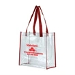 Matterhorn Clear Vinyl Stadium Compliant Tote Bag | https://www.bestnamebadges.com
