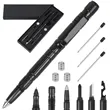 Multi Function Military Outdoor Self Defense Tactical Pen | https://www.bestnamebadges.com