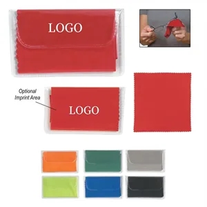 Microfiber Cleaning Cloth In Pouch