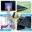 Microfiber Cleaning Cloth In Pouch | https://www.bestnamebadges.com