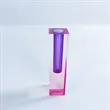 Vertical Crystal Vase | https://www.bestnamebadges.com