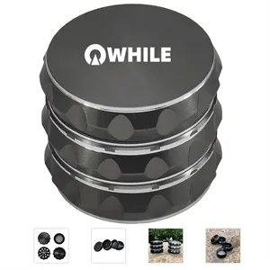 50Mm Four Layer Aluminum Alloy Smoke Grinder Tower Shape
