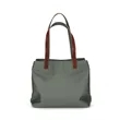 Leather Nylon Shoulder Tote Bag | https://www.bestnamebadges.com