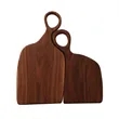 Wood Cutting Board Set with Handle | https://www.bestnamebadges.com