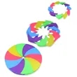 Incredible Expanding Flying Disc | https://www.bestnamebadges.com