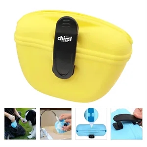 Silicone Portable Dog Treat Bag