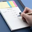 Business Notebook With Sticky Colored Notes | https://www.bestnamebadges.com