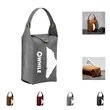 Portable PU Leather Hanging Car Tissue Bag | https://www.bestnamebadges.com