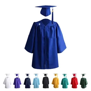 Graduation Cap And Gown Tassel Matte For Kids