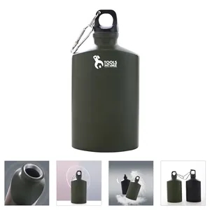 16 Oz Aluminum Canteen Water Bottle