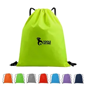 Large Non Woven Sport Drawstring Backpack 17"x13"
