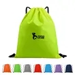 Large Non Woven Sport Drawstring Backpack 17"x13" | https://www.bestnamebadges.com