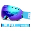 Snowboard Goggles Detachable Lens For Adults | https://www.bestnamebadges.com