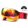 Snowboard Goggles Detachable Lens For Adults | https://www.bestnamebadges.com