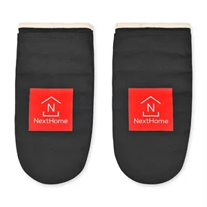 La Cuisine Oven Mitt Set of Two with AWARE™ | https://www.bestnamebadges.com