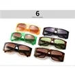 Retro Wide Rimmed Oversized Square Frame Sunglasses | https://www.bestnamebadges.com
