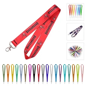 3/4" Dye Sublimation Polyester Lanyard For ID Badge