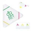 3 color Triangular Shaped Highlighter Pen | https://www.bestnamebadges.com