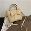 PU Large capacity bow tote bag | https://www.bestnamebadges.com