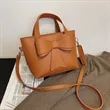 PU Large capacity bow tote bag | https://www.bestnamebadges.com