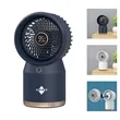 Usb Rechargeable Water Spray Portable Misting Fan | https://www.bestnamebadges.com