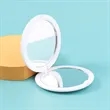 Round Folding Compact Mirror | https://www.bestnamebadges.com