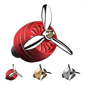 LED Fan Light Car Air Freshener