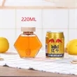 Honey Jar Custom Hexagonal Glass | https://www.bestnamebadges.com