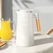 Warm Water Kettle With Wooden Handle | https://www.bestnamebadges.com