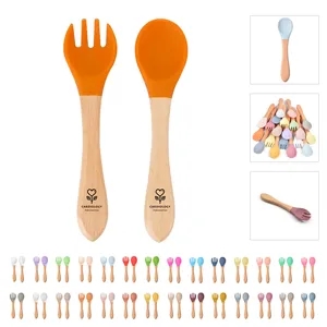 Baby Feeding Spoons with Soft Silicone Tips