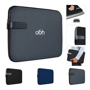 13" Slim Neoprene Laptop Sleeve Case W/ Zipper