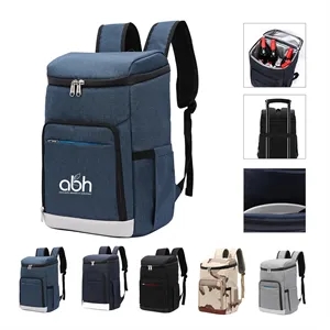 Insulated backpack cooler beer bag