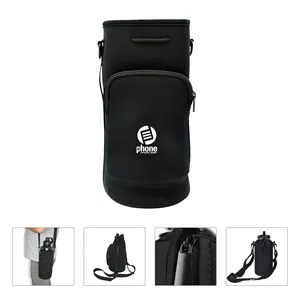 Neoprene Water Bottle Carrier With Strap