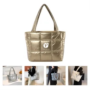 Cotton shopping tote bag Large capacity messenger handbag