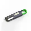 Waterproof Telescopic flashlight with hook | https://www.bestnamebadges.com
