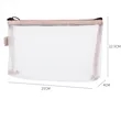 Translucent Clear Cosmetic Bag | https://www.bestnamebadges.com