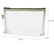 Translucent Clear Cosmetic Bag | https://www.bestnamebadges.com