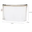 Translucent Clear Cosmetic Bag | https://www.bestnamebadges.com