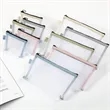 Translucent Clear Cosmetic Bag | https://www.bestnamebadges.com