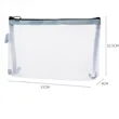 Translucent Clear Cosmetic Bag | https://www.bestnamebadges.com