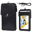 Neck Wallet set with Flap Top and Five Pockets | https://www.bestnamebadges.com