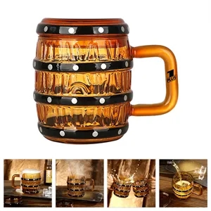 16oz Pirate Barrel Beer Mug