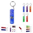 Compass Keychain with Whistle & LED Light | https://www.bestnamebadges.com