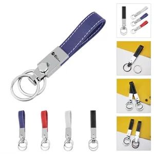 PU Leather Metal Key Chain