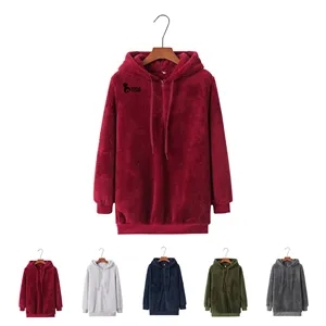 Women'S Oversized Fuzzy Pullover Hoodies