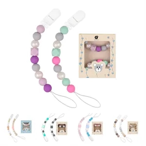 Silicone Baby Pacifier Clips Chain