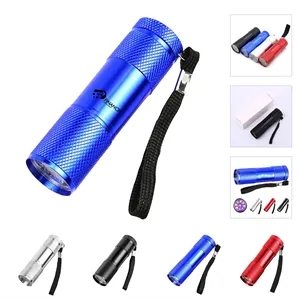 Cylindrical Aluminium Alloy Mini Torch Flashlight